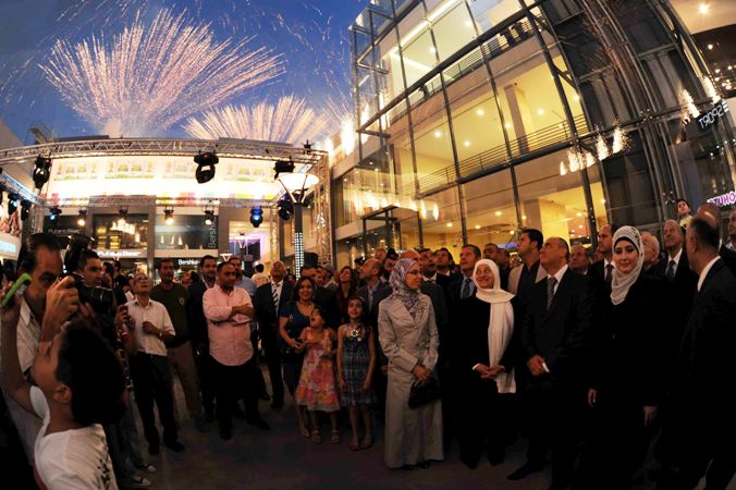 صيدا تشهد افتتاح  " - Saida Le Mall "  اول مركز تجاري بمواصفات عالمية في الجنوب/ تصوير وليد عنتر